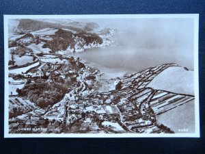 Devon Aerial View COMBE MARTIN - Old RP Postcard by Aero Pictorial Ltd