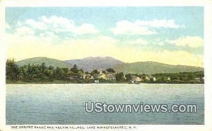 The Ossipee Range in Lake Winnipesaukee, New Hampshire