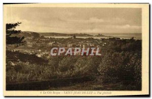 Old Postcard Saint Jean De Luz Vue Generale