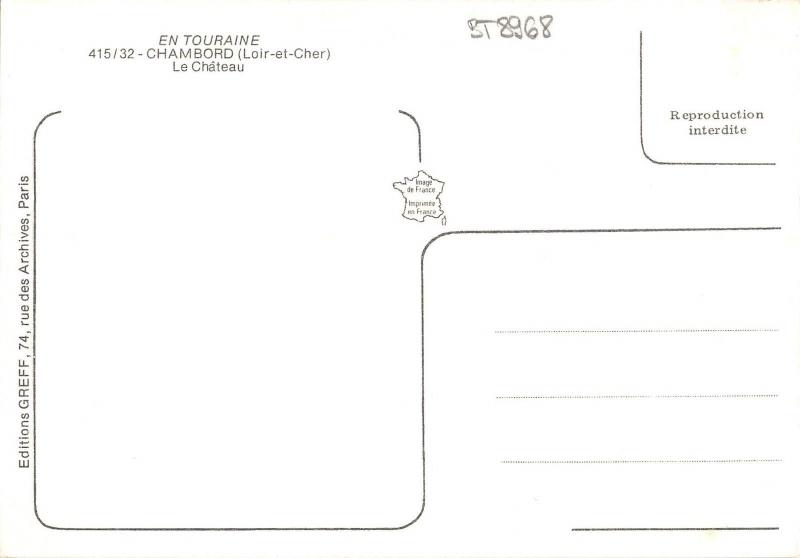 BT8968 Chambor le chateau      France