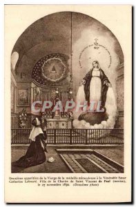 Postcard Old Second apparition of the Virgin of the Miraculous Medal has the ...