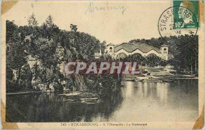 Postcard Old Strasbourg Orangerie Restaurant