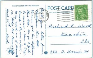 Postcard -Mohican Trail Between Windham & Stamford, Catskill Mountain, New York