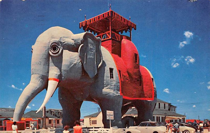 Elephant Hotel Erected in 1885 Atlantic City NJ 