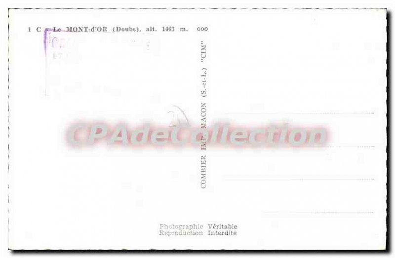 Postcard The Old Montdor