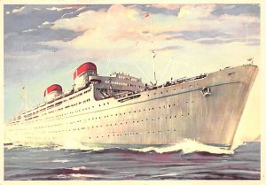 Conte Grande Italian Line Ship 