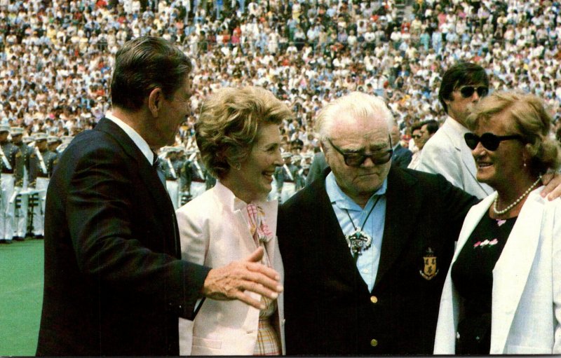 President Reagan At Commencement Exercises U S Military Academy West Point 27...