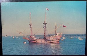 Vintage Postcard 1957 Mayflower II, Plymouth, Massachusetts (MA)