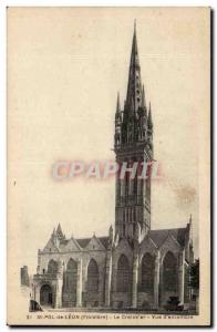 St Pol de Leon - The Creisker - View D & # 39ensemble - Old Postcard
