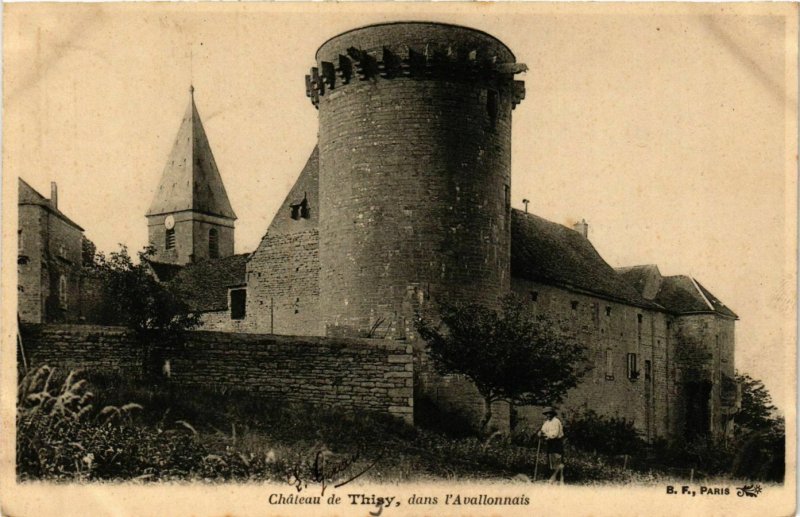 CPA Chateau de Thisy - Dans l'Avallonnais FRANCE (961301)