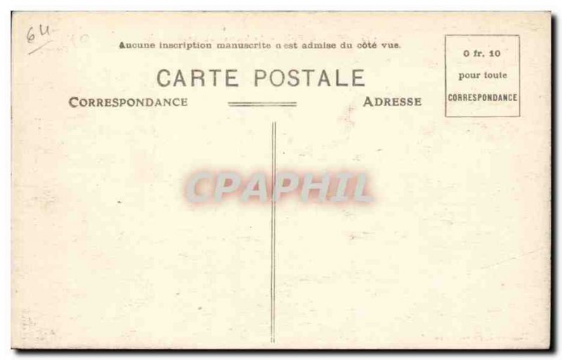 Old Postcard Orthez The old bridge