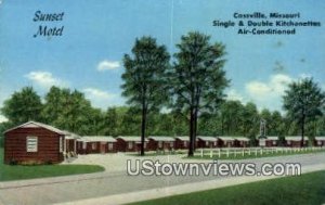 Sunset Motel in Cassville, Missouri
