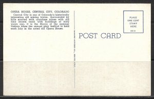 Colorado, Central City - Opera House - [CO-351]