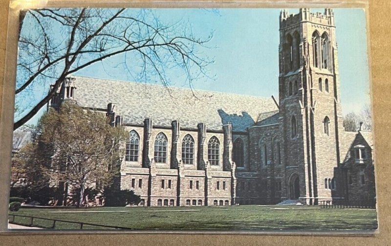 1962 USED POSTCARD - TRINITY METHODIST CHURCH, SUMMER AVE., SPRINGFIELD, MASS.