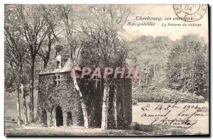 Old Postcard Cherbourg surrounding Nacqueville The postern of the castle