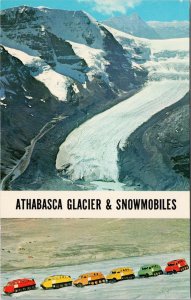 Athabasca Glacier Columbia Icefield Alberta AB Unused Vintage Postcard H59