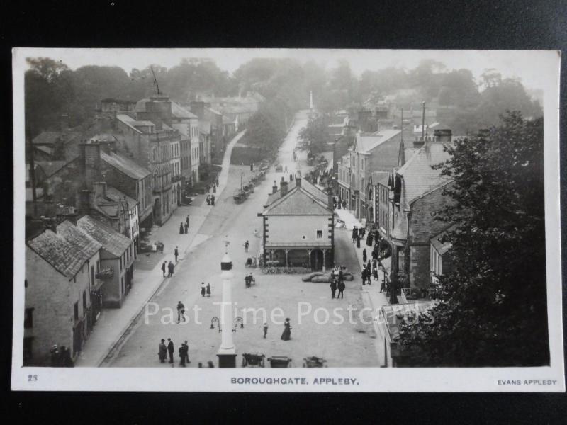 Cumbria: BOROUGHGATE, APPLEBY, RP Old Postcard - The Lake District