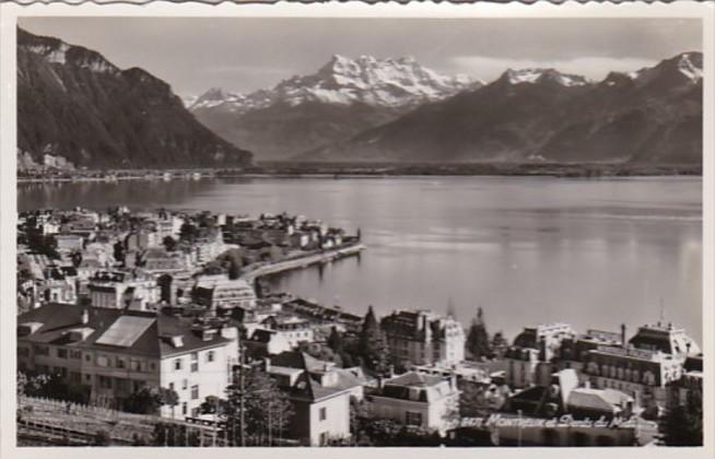 Switzerland Montreux et Dents du Midi Photo