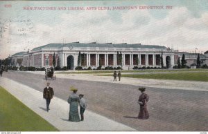 JAMESTOWN , Virginia , 1907 Exposition ; Manufactures & Liberal Arts Building