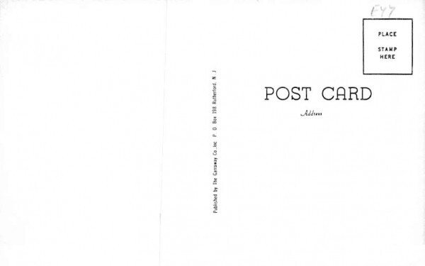 Bird's Eye View Andes, New York Postcard