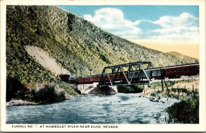 Postcard Tunnel No. 1 at Humboldt River near Elko, Nevada~137610