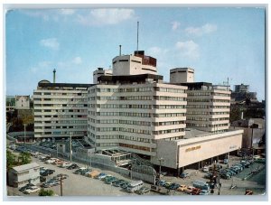 Japan Postcard Cinderella Flower Advertising Hotel New Japan 1968 Vintage