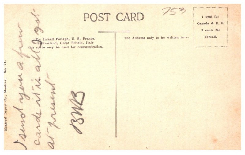 Quebec  Ste Anne de Beaupre the Pilgrims Boat