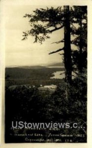 Real Photo, Squaw Mt Inn - Greenville, Maine ME  