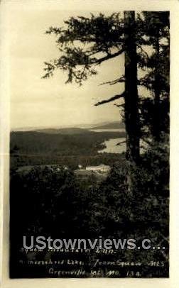 Real Photo, Squaw Mt Inn - Greenville, Maine ME  