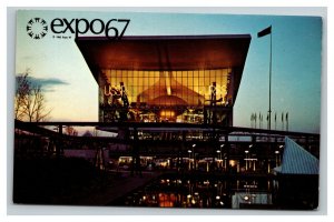 Vintage 1967 Postcard Montreal Expo 67 Pavilion of the Soviet Union