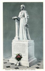 Frances E.Willard,    Woman´s Christian Temperance Union , Statue