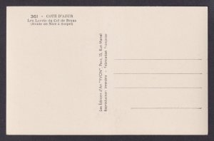 FRANCE, Postcard, Côte d'Azur, Les Lacets du Col de Braus