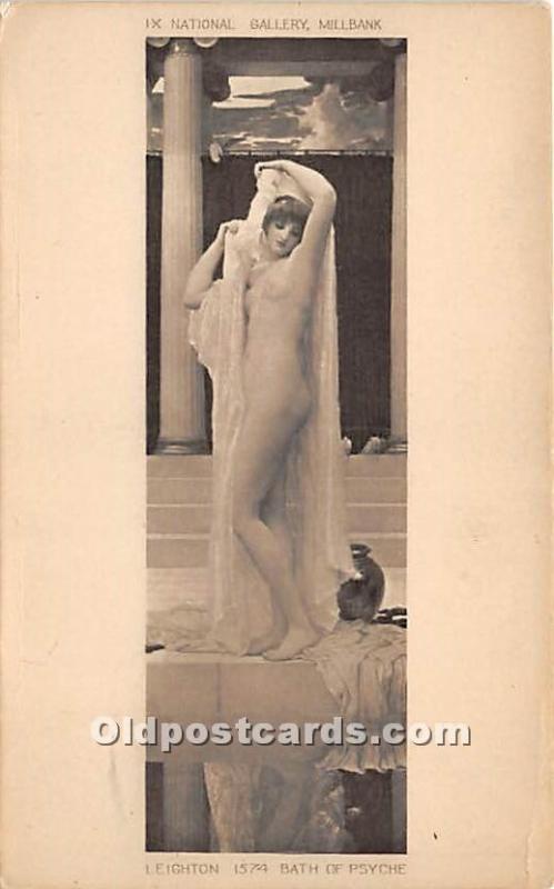 Leighton 1574 Bath of Psyche Nude Postcard Leighton 1574 Bath of Psyche Nude ...