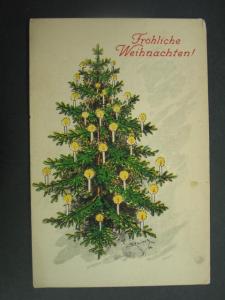 CHRISTMAS TREE - GREINER c1910 Postcard