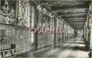 Modern Postcard Palace of Fontainebleau Galerie Francois I.