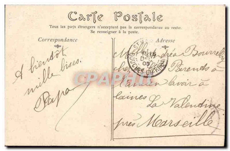 Postcard Old Paris Pantheon