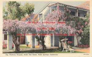 CA, Palm Springs, California, Wisteria Pergola Hotel, Oasis, Willard Pub