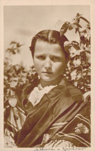 Hungary Young Girl from Kapuvár Vintage RPPC 07.83