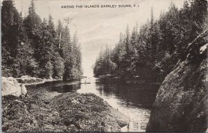 Among the Islands Barkley Sound Vancouver Island BC Leonard Frank Postcard H56