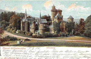 Lot213 germany kassel wilhelmshohe Lowenburg cassel litho