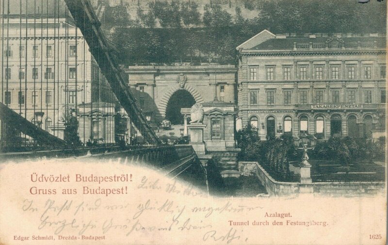 Hungary Budapest Azalagut Tunnel 04.63