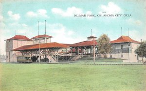 DELMAR PARK OKLAHOMA CITY OKLAHOMA POSTCARD (c. 1910)