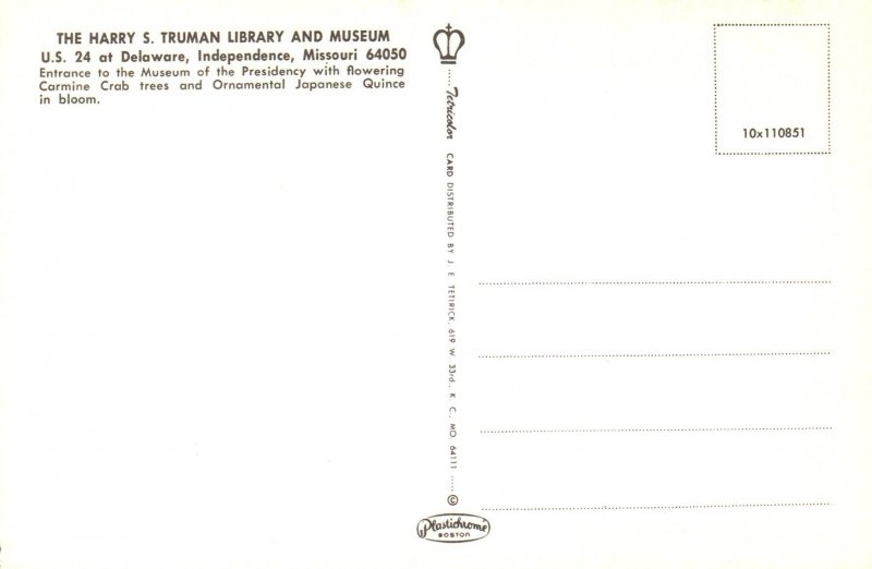 Harry S Truman Library and Museum,Independence,MO