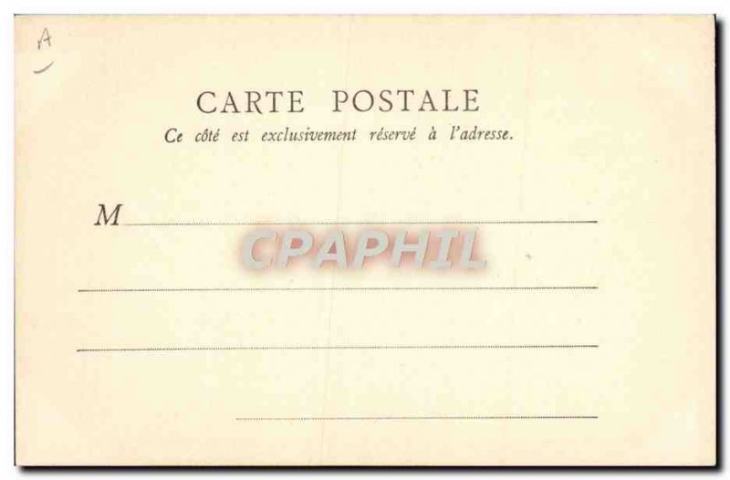 Postcard Old Fashion Palace costume L & # 39hommage has the & # 39imperatrice