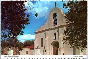 Postcard - San Elizario Mission  - El Paso, Texas