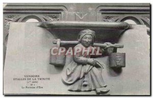 Old Postcard Vendome Stalls of Trinite The carrier d & # 39eau