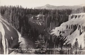 Oregon Highway 62 Godfrey's Glen Colonnades In Annie Creek Canyon Real P...