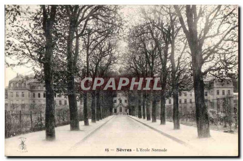 Old Postcard Sevres L Ecole Normale