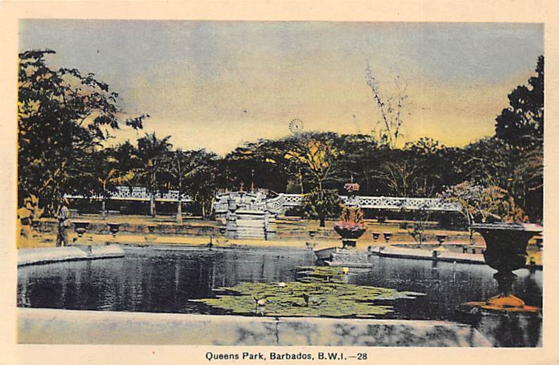 Queen's Park Barbados West Indies Unused 