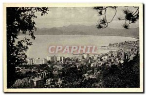 Cannes Old Postcard General view